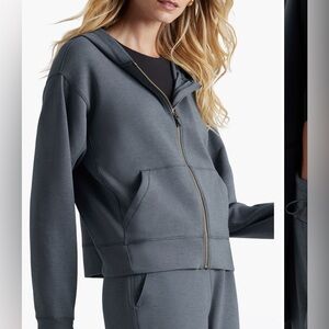 RHONE DreamGlow Full Zip Hoodie SMALL